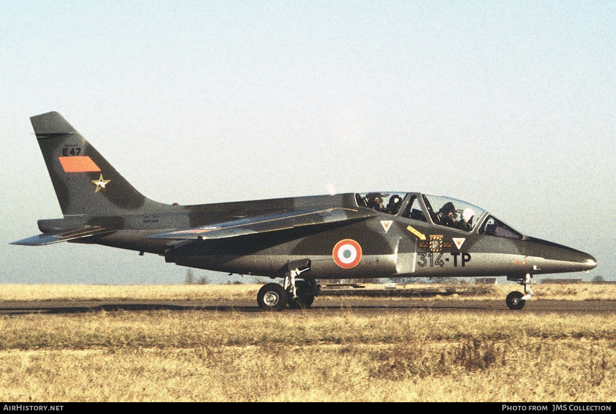 Aircraft Photo of E47 | Dassault-Dornier Alpha Jet E | France - Air Force | AirHistory.net #797162