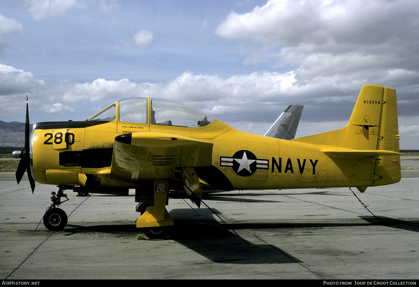 Aircraft Photo of N2800W | North American T-28A Trojan | USA - Navy | AirHistory.net #797171