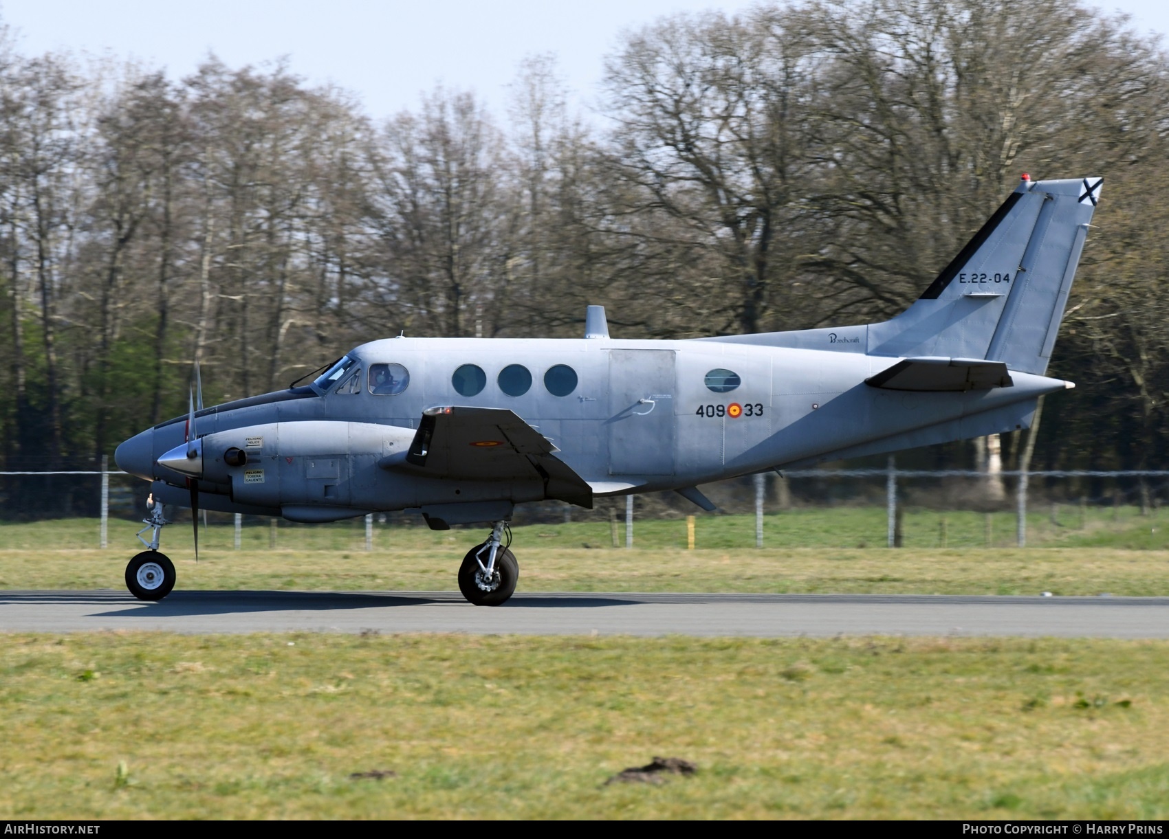 Aircraft Photo of E.22-04 | Beech C90 King Air | Spain - Air Force | AirHistory.net #797195