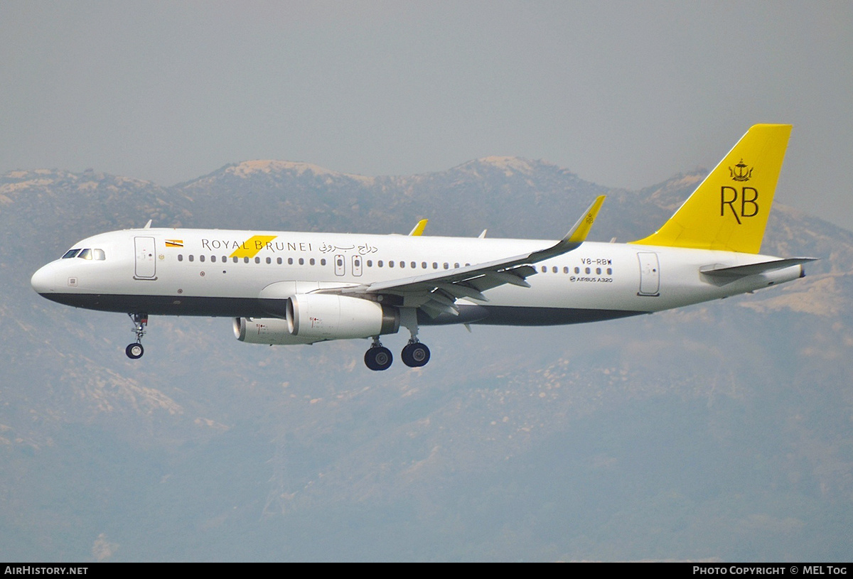 Aircraft Photo of V8-RBW | Airbus A320-232 | Royal Brunei Airlines | AirHistory.net #797206