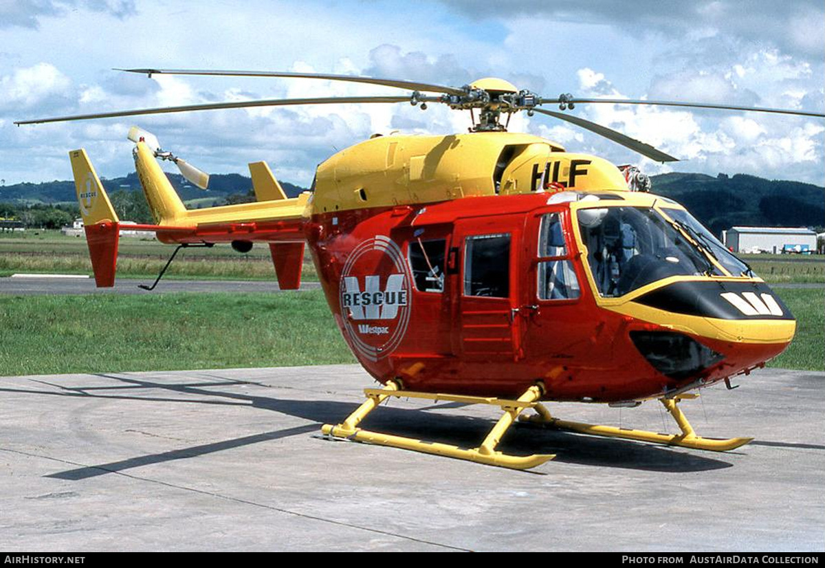 Aircraft Photo of ZK-HLF / HLF | MBB-Kawasaki BK-117B-1 | Westpac Rescue | AirHistory.net #797213
