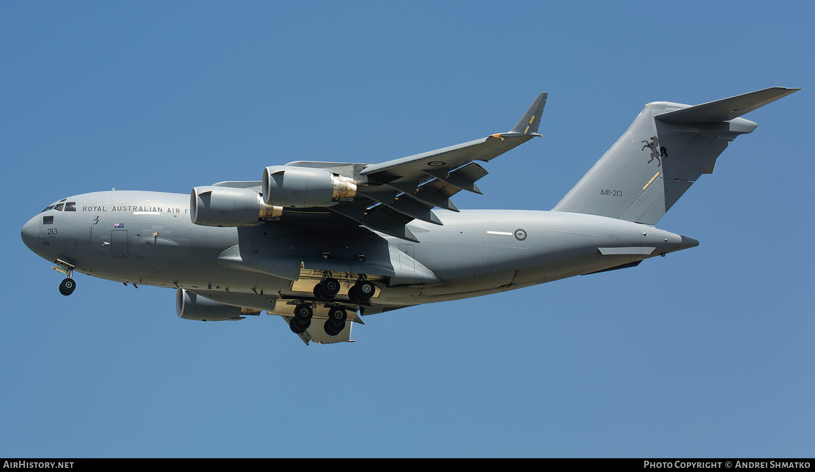 Aircraft Photo of A41-213 | Boeing C-17A Globemaster III | Australia - Air Force | AirHistory.net #797217