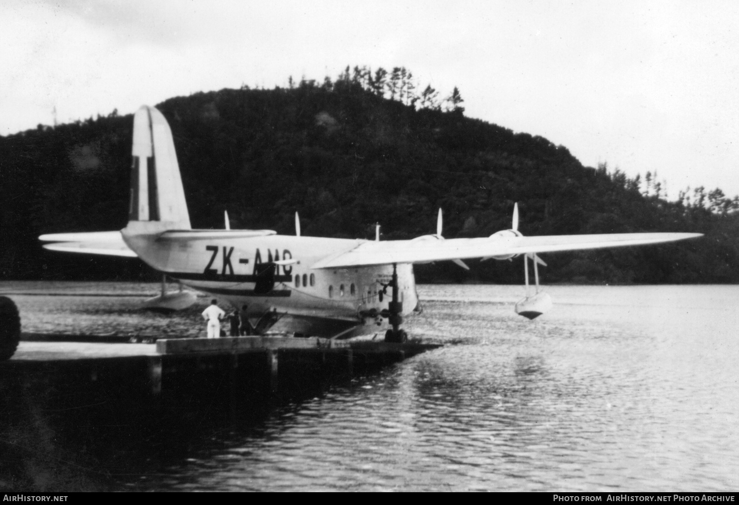 Aircraft Photo of ZK-AMC | Short S.30 Empire | TEAL - Tasman Empire Airways | AirHistory.net #797225