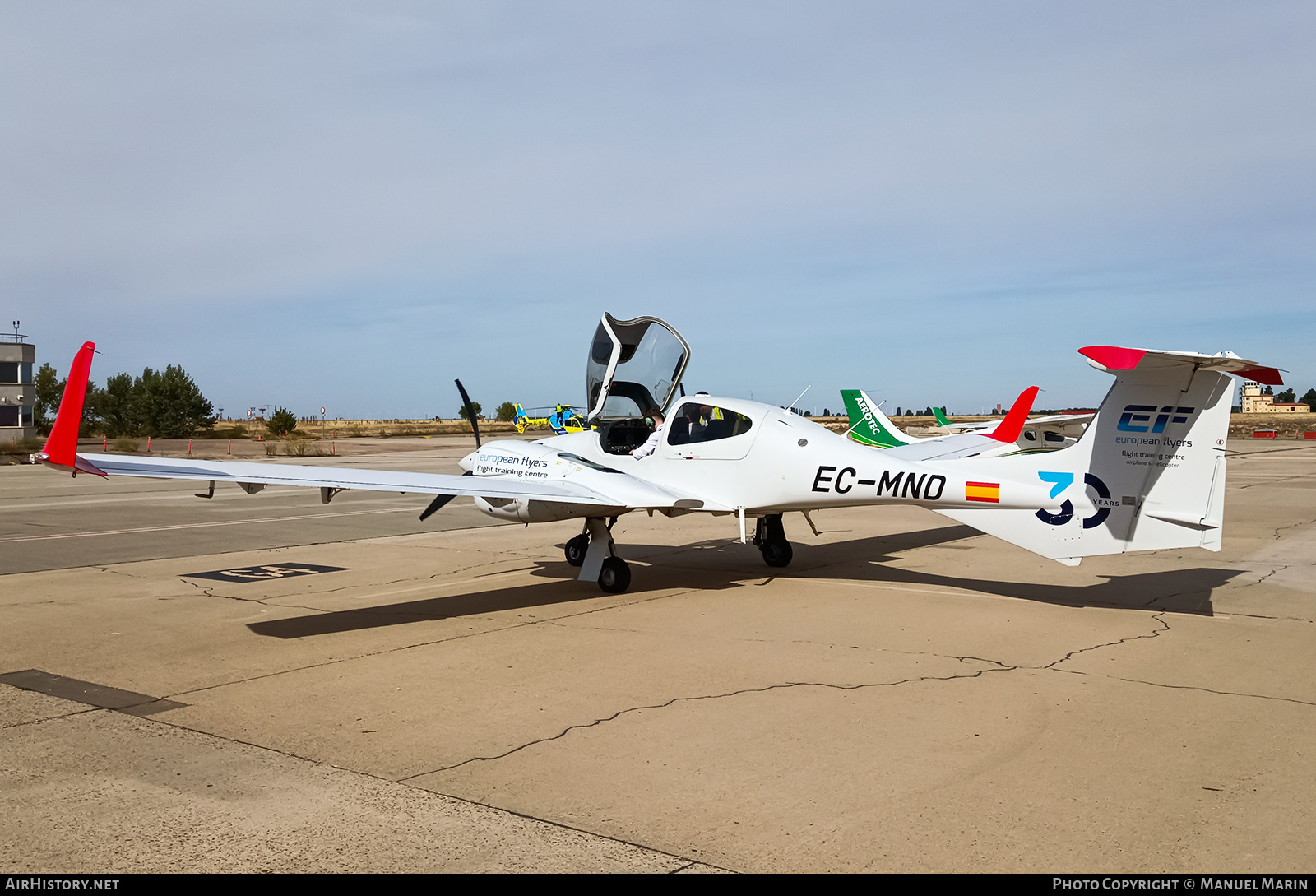Aircraft Photo of EC-MND | Diamond DA42 NG Twin Star | European Flyers | AirHistory.net #797226
