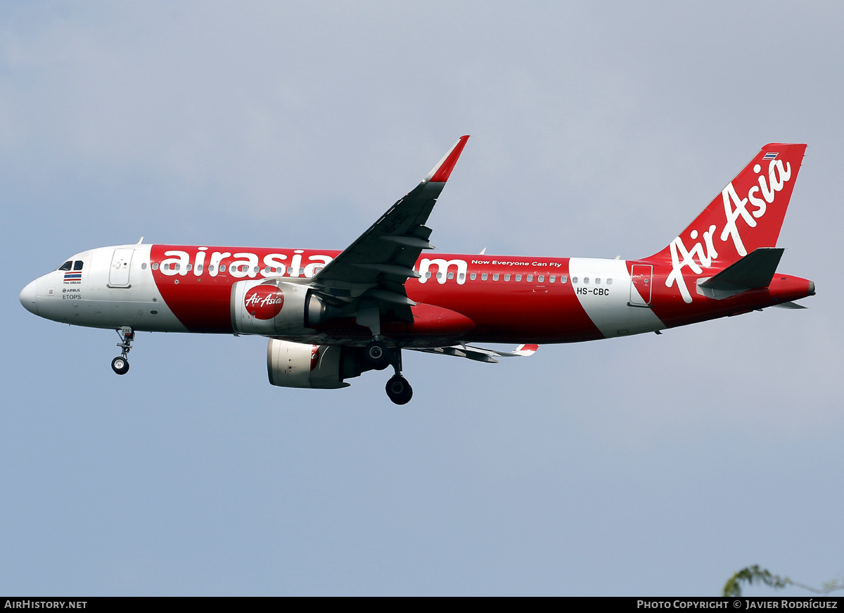 Aircraft Photo of HS-CBC | Airbus A320-251N | AirAsia | AirHistory.net #797244