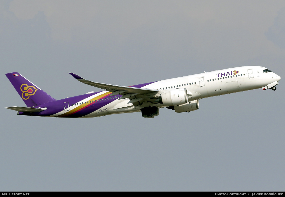 Aircraft Photo of HS-THH | Airbus A350-941 | Thai Airways International | AirHistory.net #797245