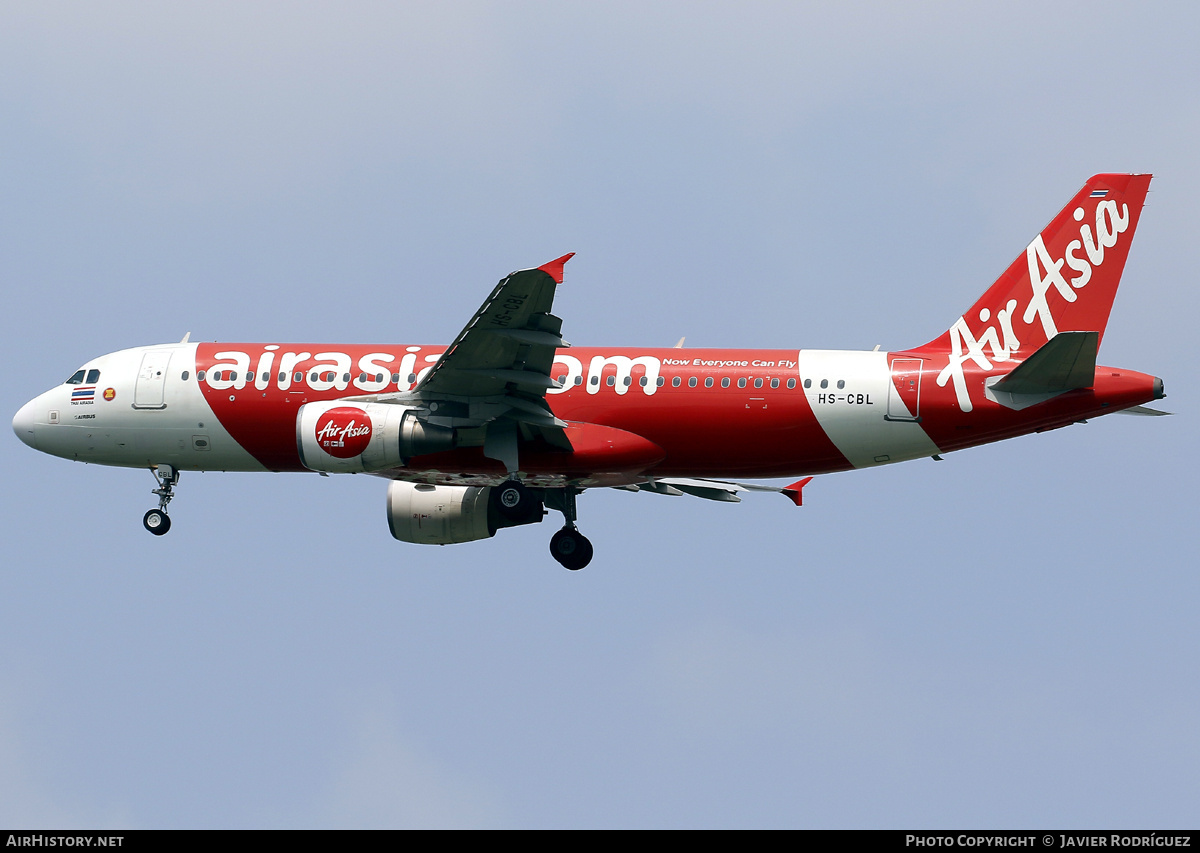 Aircraft Photo of HS-CBL | Airbus A320-214 | AirAsia | AirHistory.net #797246
