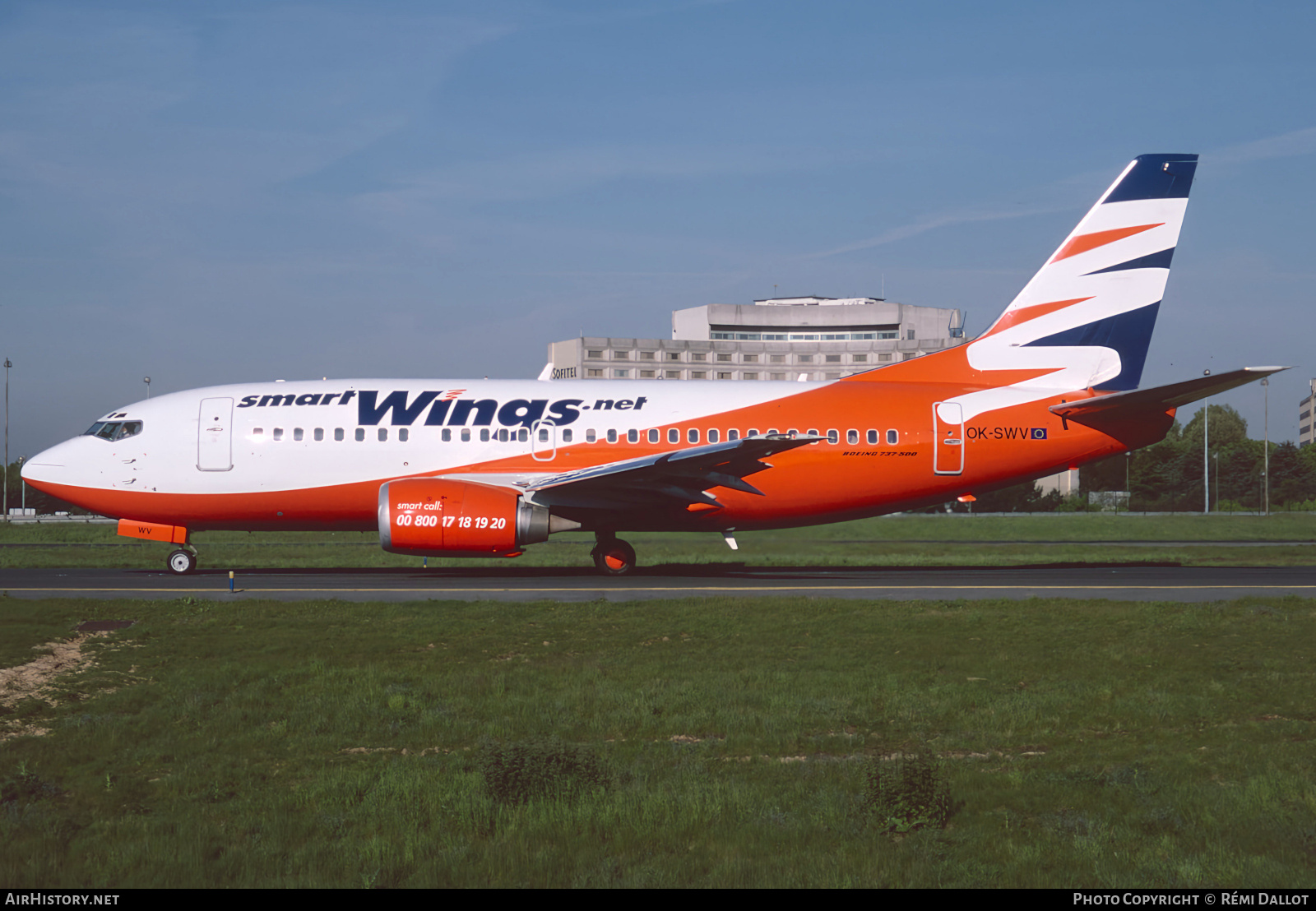 Aircraft Photo of OK-SWV | Boeing 737-522 | Smartwings | AirHistory.net #797253