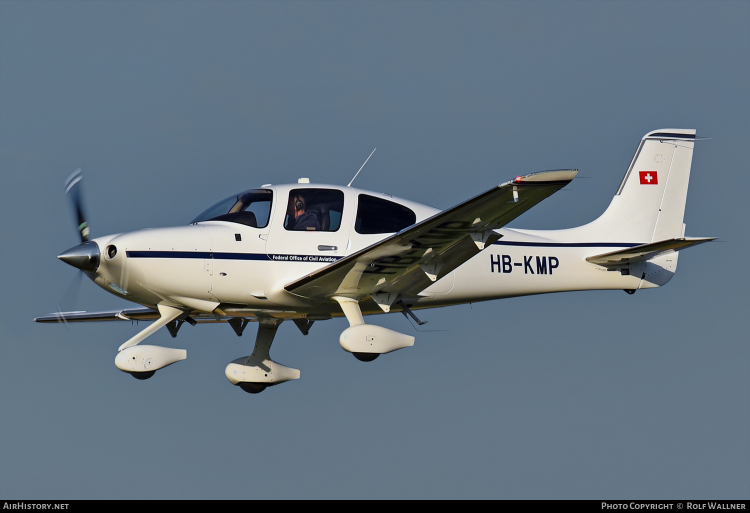 Aircraft Photo of HB-KMP | Cirrus SR-22 G6-GTS | Federal Office of Civil Aviation - FOCA | AirHistory.net #797254