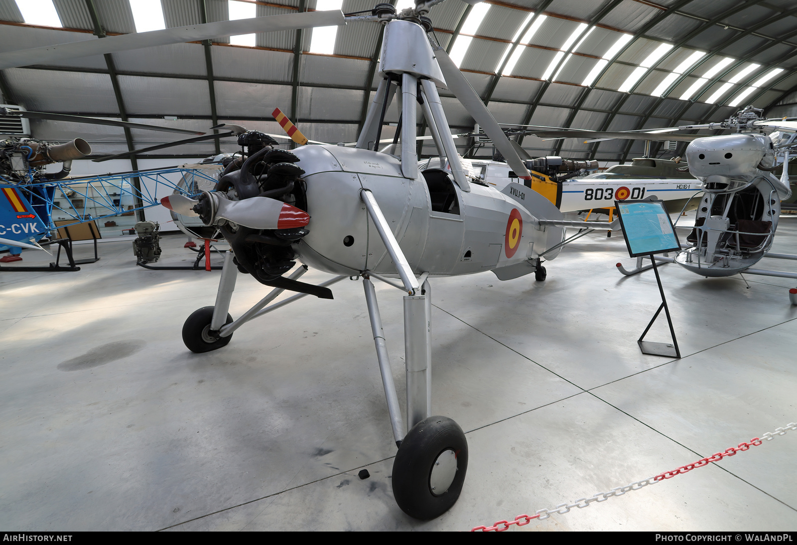 Aircraft Photo of XVU1-1 | Cierva C-30A replica | Spain - Air Force | AirHistory.net #797295