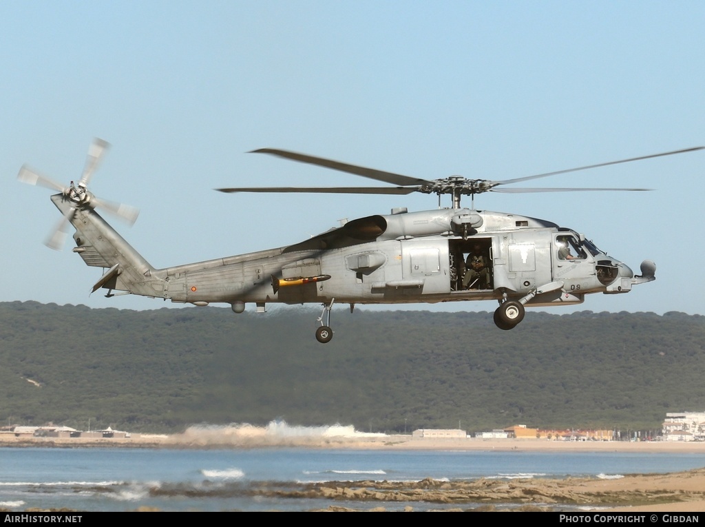 Aircraft Photo of HS.23-09 | Sikorsky SH-60B Seahawk (S-70B-1) | Spain - Navy | AirHistory.net #797308