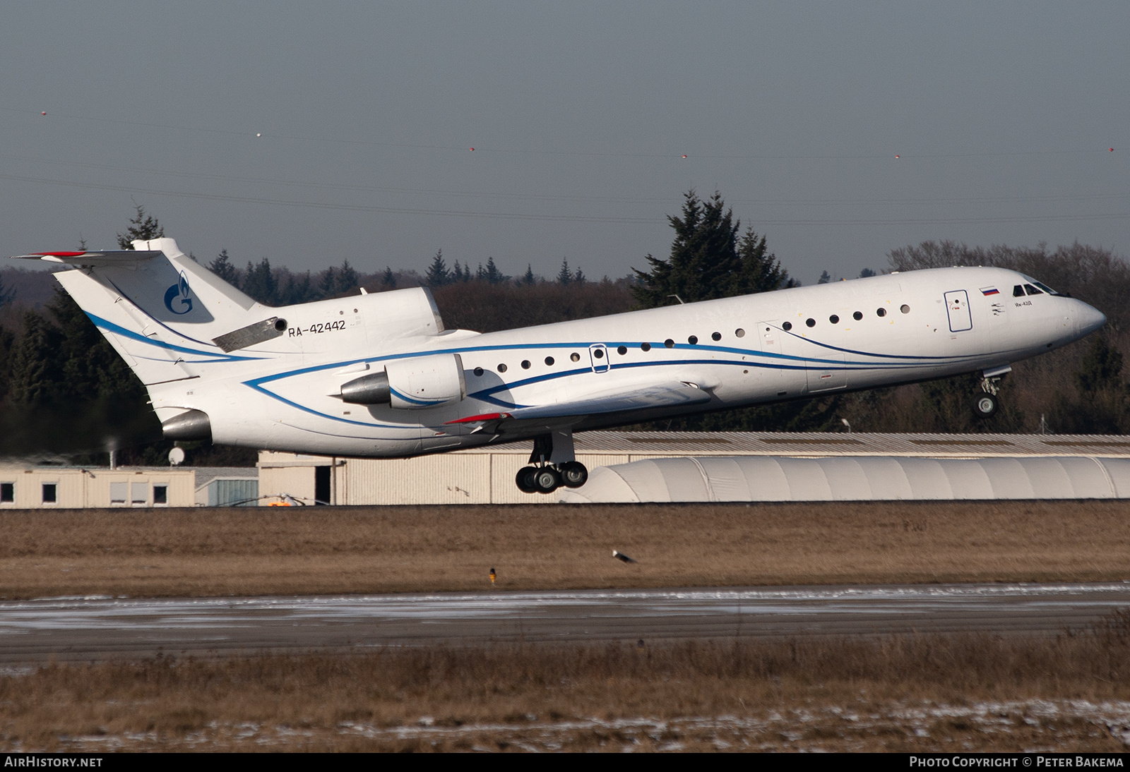 Aircraft Photo of RA-42442 | Yakovlev Yak-42D | Gazpromavia | AirHistory.net #797311