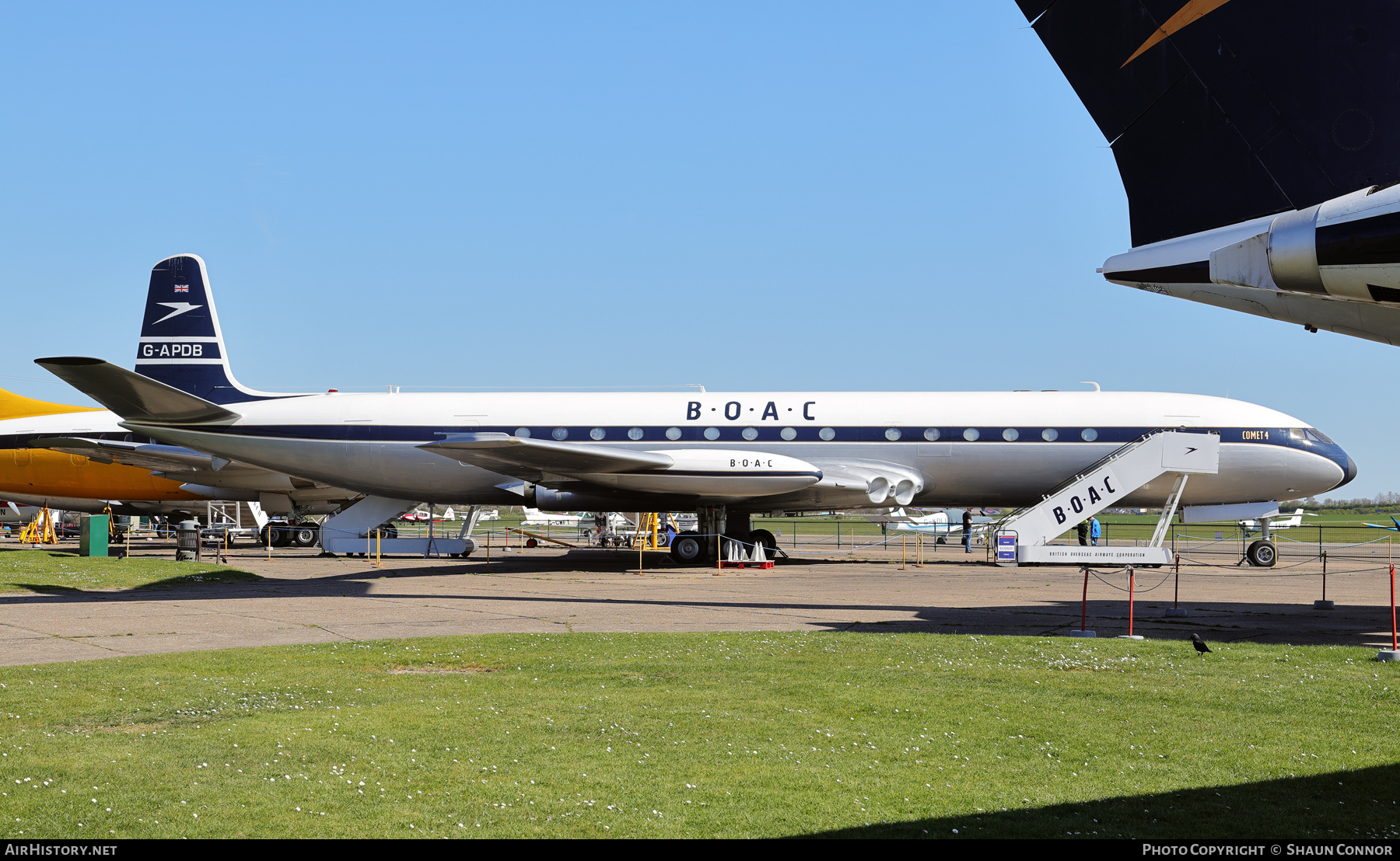 Aircraft Photo of G-APDB | De Havilland D.H. 106 Comet 4 | BOAC - British Overseas Airways Corporation | AirHistory.net #797327