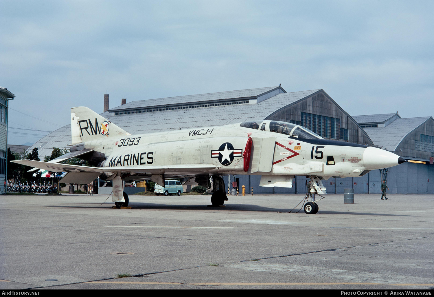 Aircraft Photo of 153093 / 3093 | McDonnell Douglas RF-4B Phantom II | USA - Marines | AirHistory.net #797332