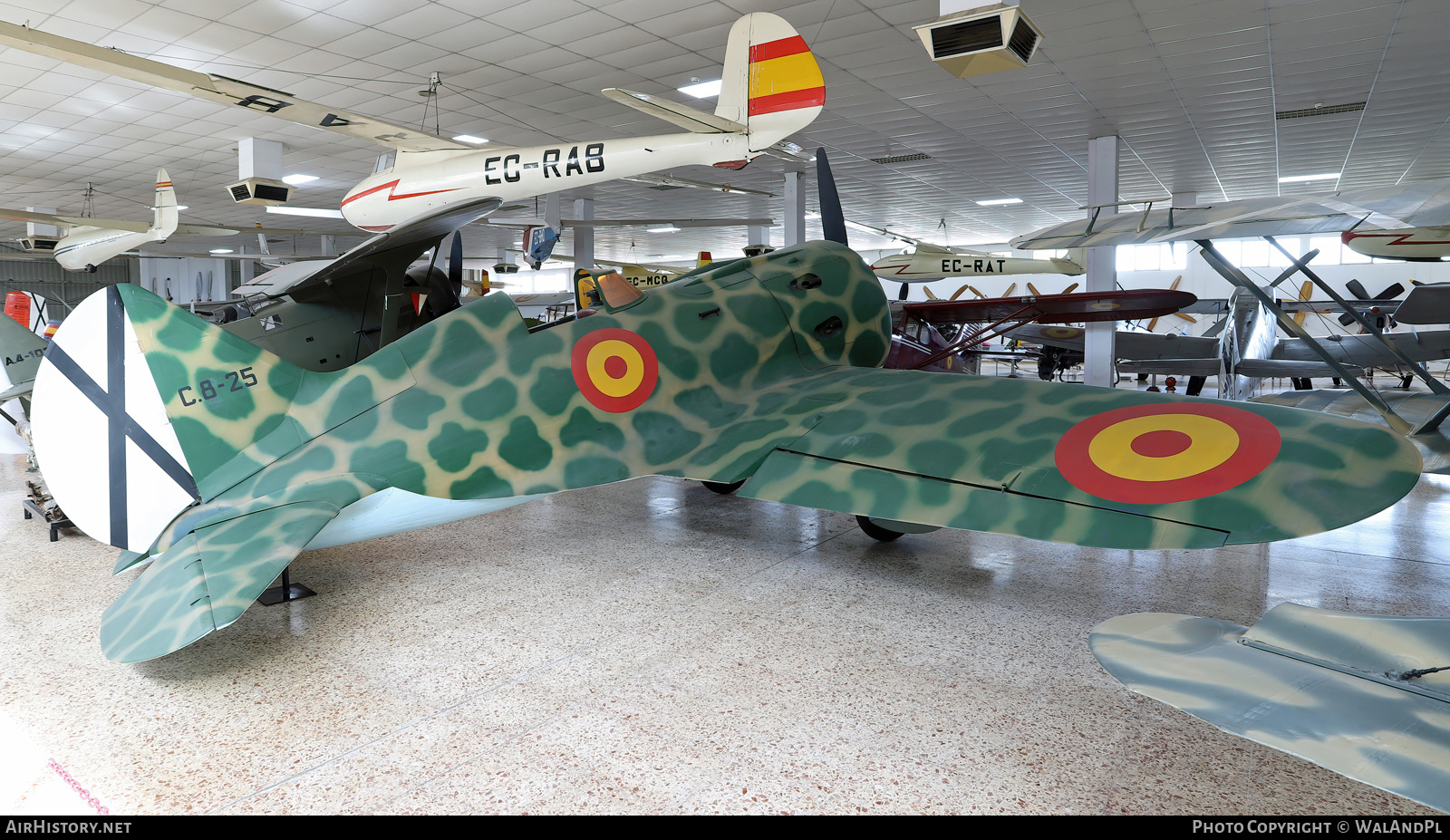 Aircraft Photo of C.8-25 | Polikarpov I-16 (replica) | Spain - Air Force | AirHistory.net #797334