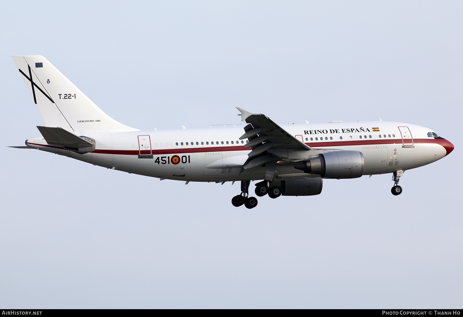 Aircraft Photo of T.22-1 | Airbus A310-304 | Spain - Air Force | AirHistory.net #797337