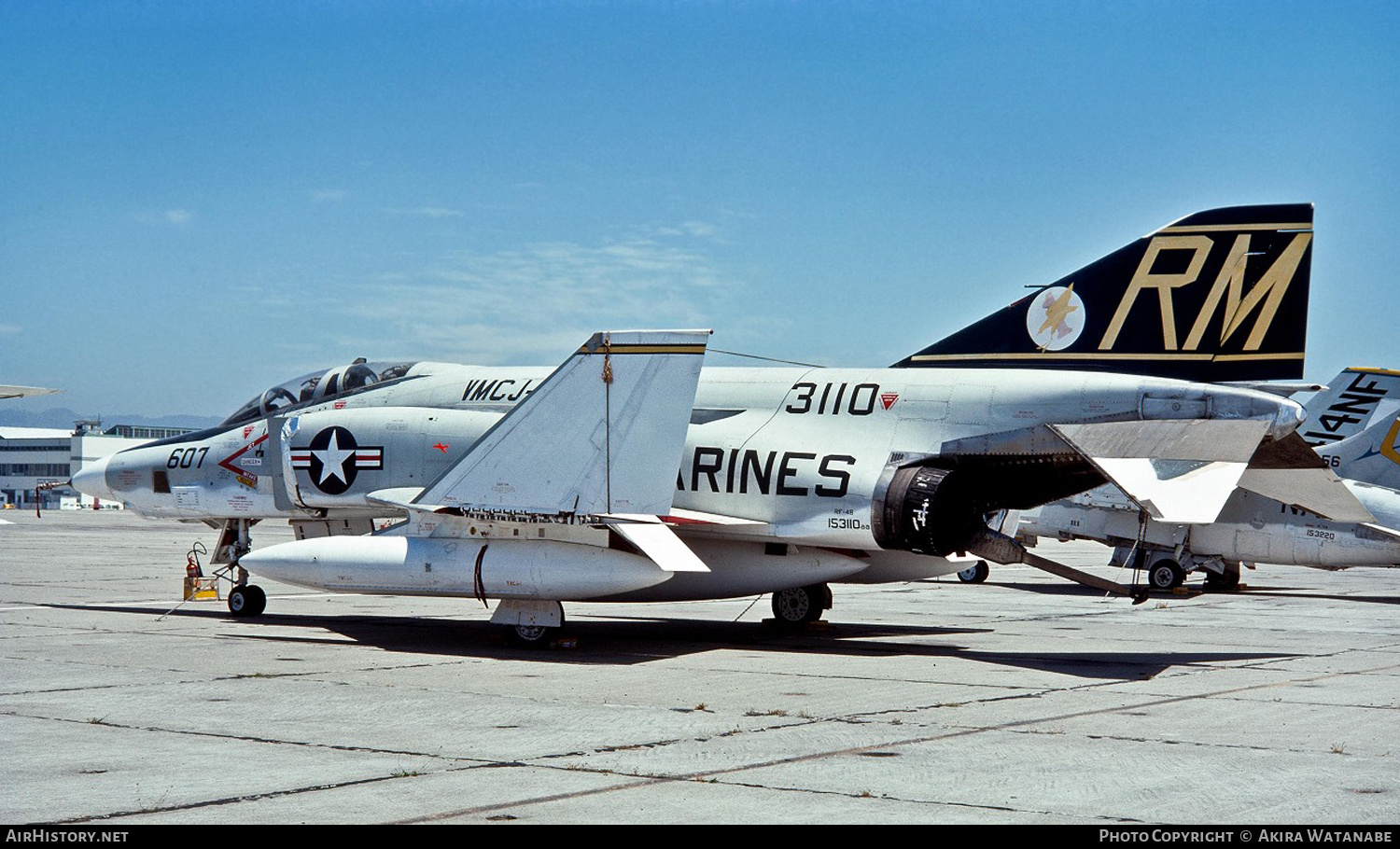 Aircraft Photo of 153110 / 3110 | McDonnell RF-4B Phantom II | USA - Marines | AirHistory.net #797359