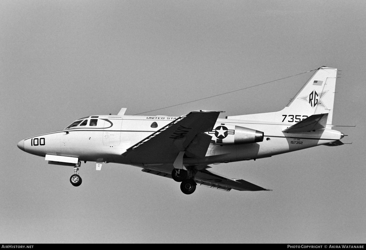 Aircraft Photo of 157352 / 7352 | North American Rockwell CT-39E | USA - Navy | AirHistory.net #797380