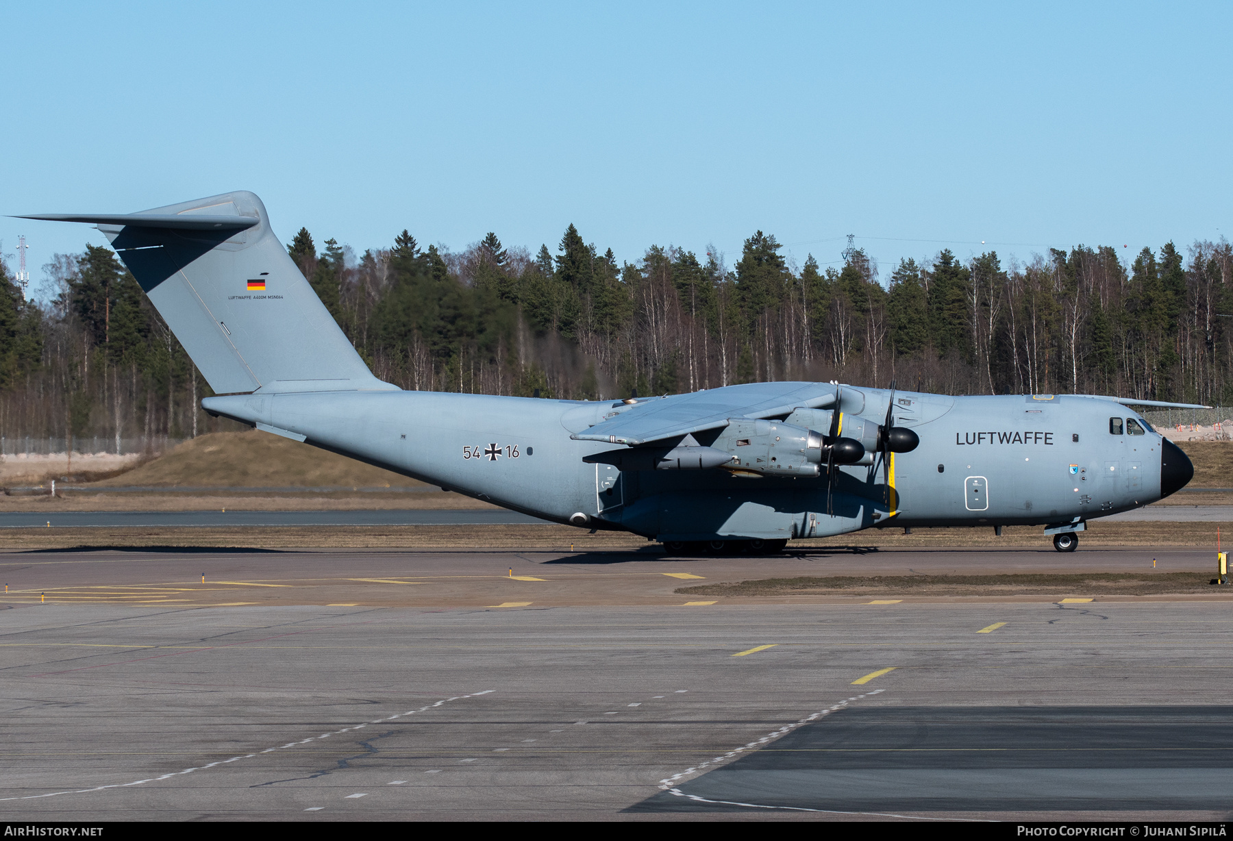Aircraft Photo of 5416 | Airbus A400M Atlas | Germany - Air Force | AirHistory.net #797382