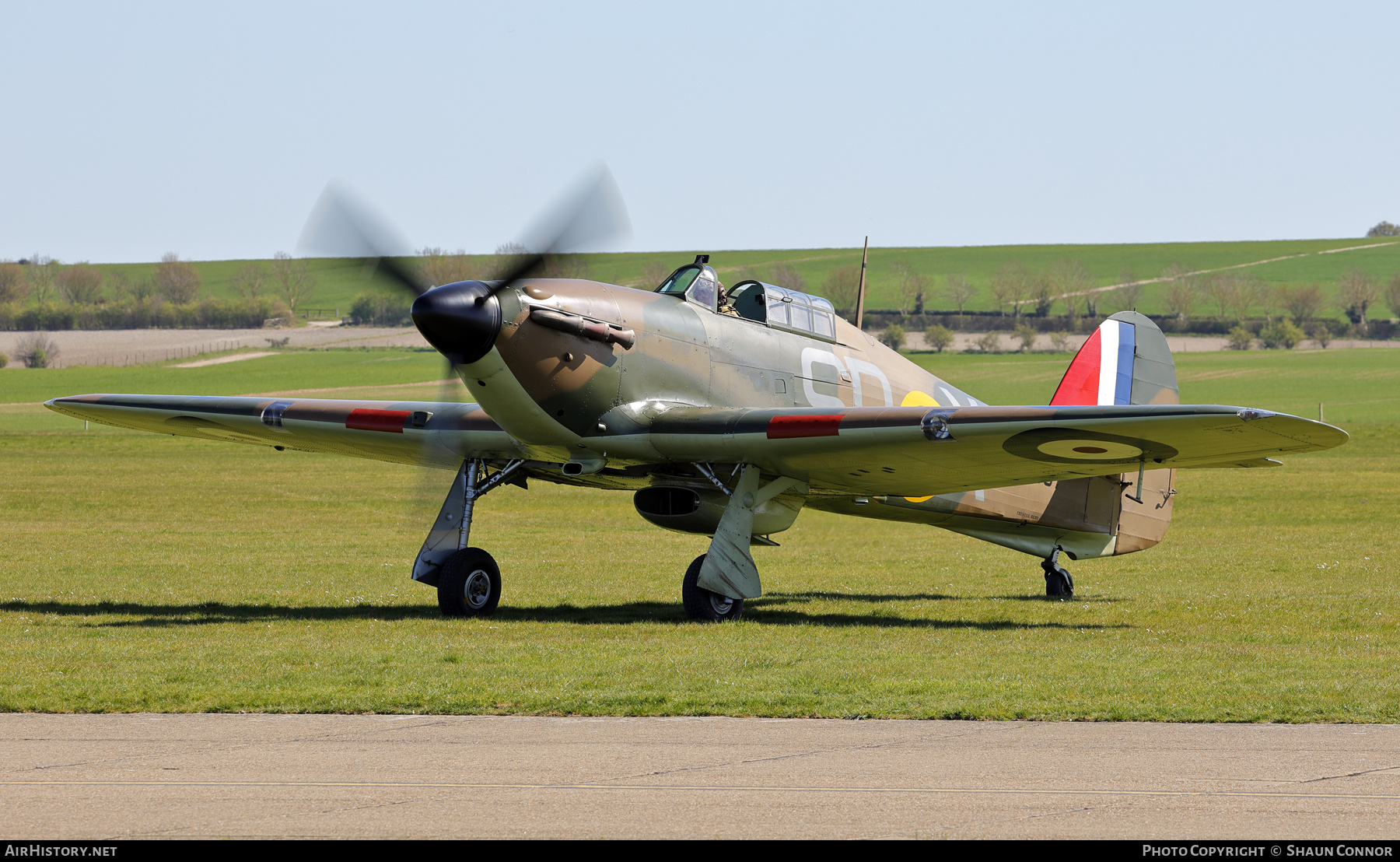 Aircraft Photo of G-HRLI / V7497 | Hawker Hurricane Mk1 | UK - Air Force | AirHistory.net #797396