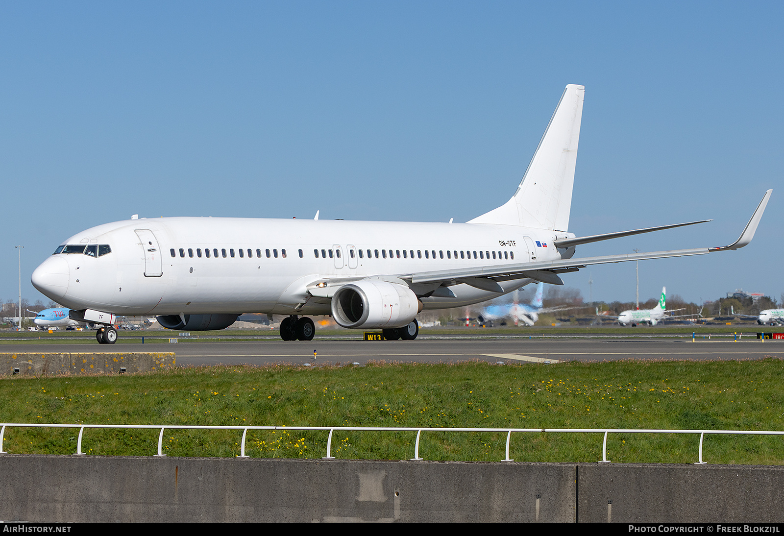 Aircraft Photo of OM-GTF | Boeing 737-86J | AirHistory.net #797406