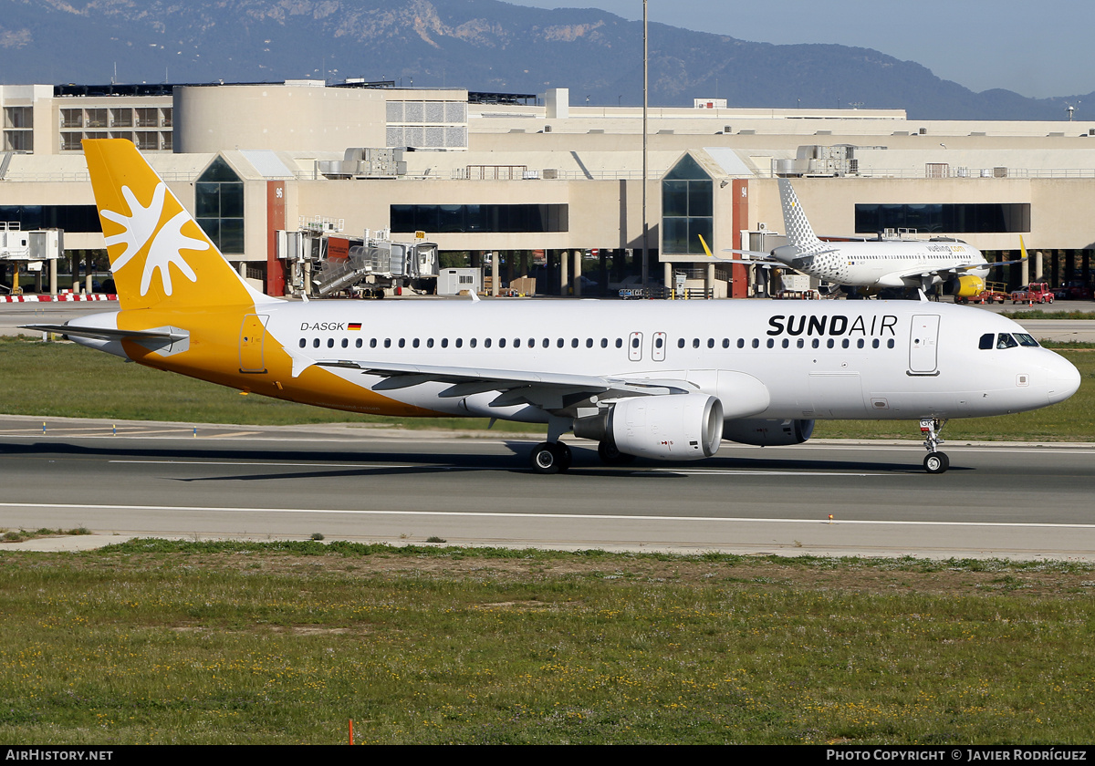 Aircraft Photo of D-ASGK | Airbus A320-214 | Sundair | AirHistory.net #797409