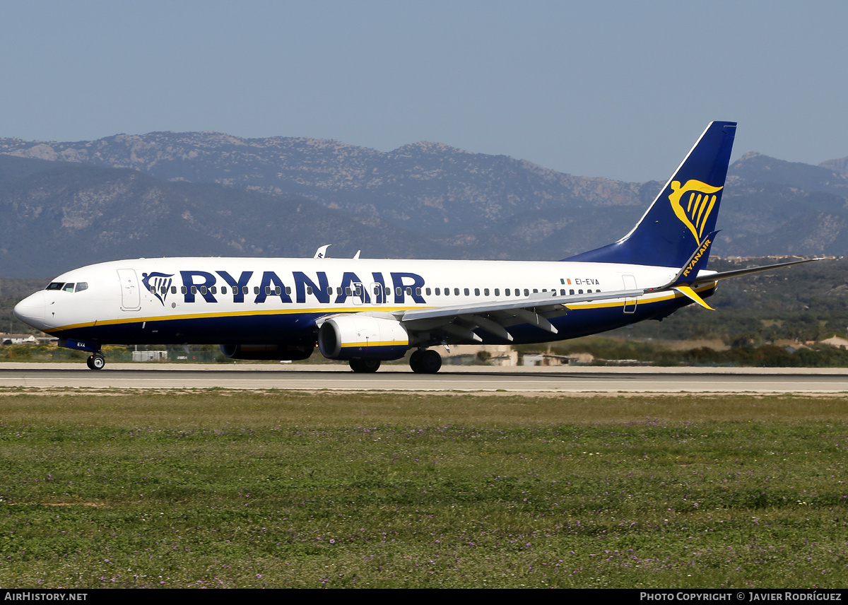 Aircraft Photo of EI-EVA | Boeing 737-8AS | Ryanair | AirHistory.net #797416