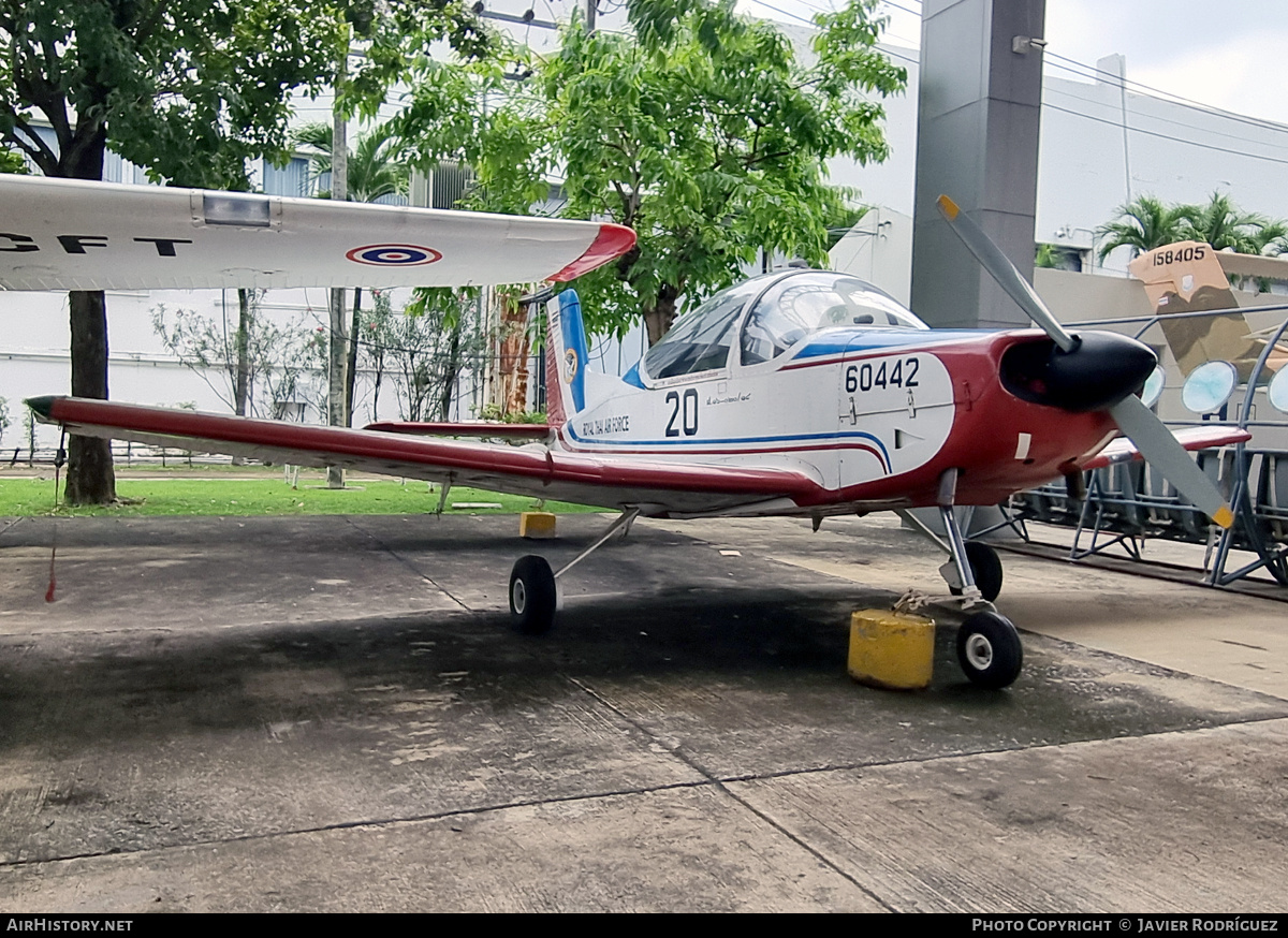 Aircraft Photo of B.F16-20/18 / 20 | New Zealand CT-4A Airtrainer | Thailand - Air Force | AirHistory.net #797423