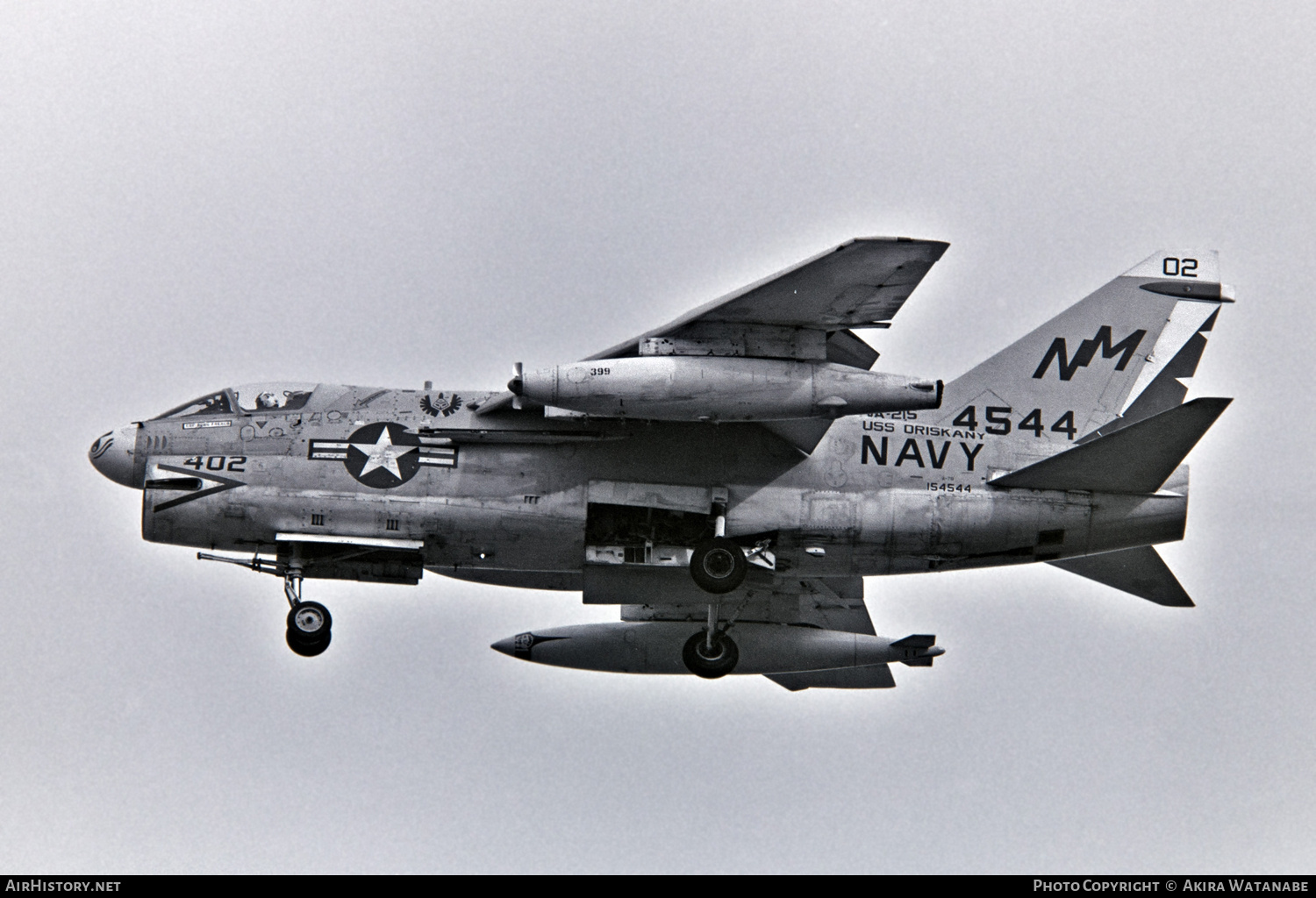 Aircraft Photo of 154544 / 4544 | LTV A-7B Corsair II | USA - Navy | AirHistory.net #797446