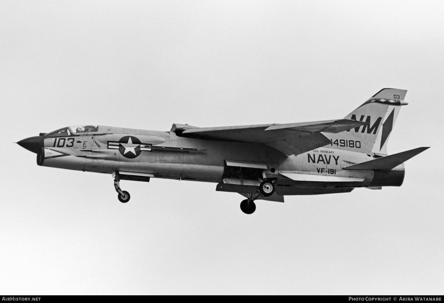 Aircraft Photo of 149180 | Vought F-8J Crusader | USA - Navy | AirHistory.net #797450