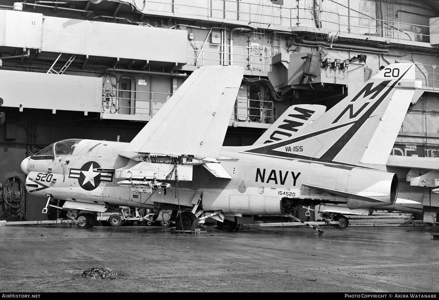 Aircraft Photo of 154520 | LTV A-7B Corsair II | USA - Navy | AirHistory.net #797467