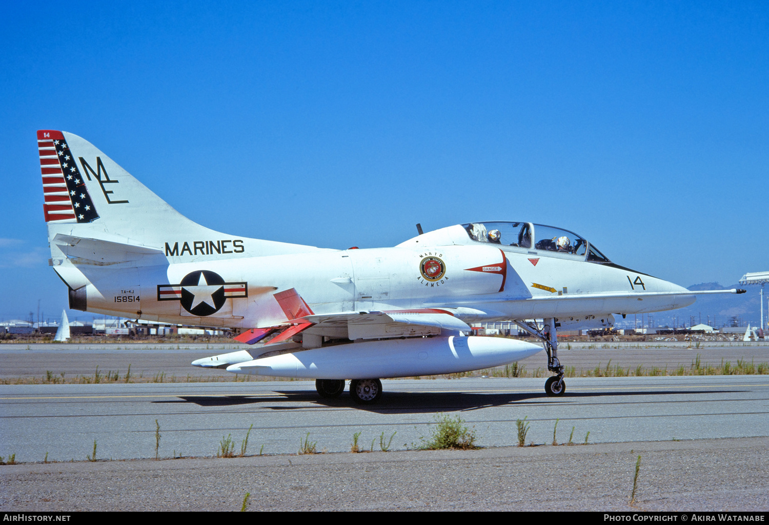Aircraft Photo of 158514 | Douglas TA-4J Skyhawk | USA - Marines | AirHistory.net #797469