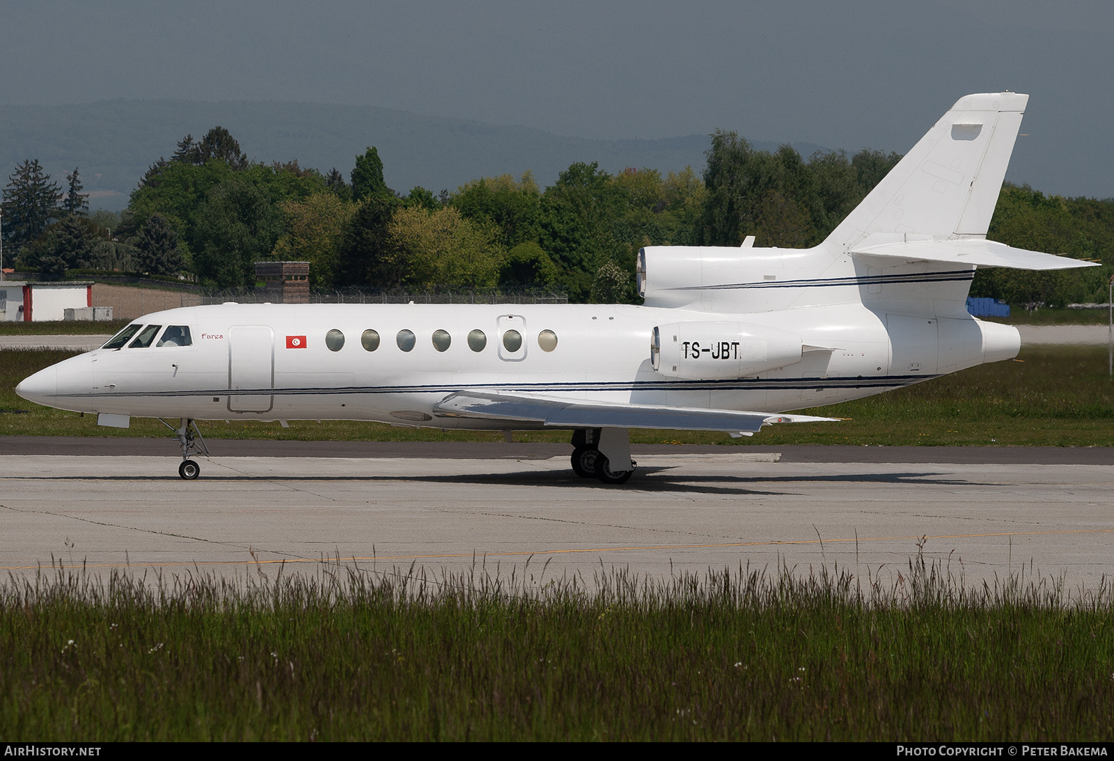 Aircraft Photo of TS-JBT | Dassault Falcon 50 | AirHistory.net #797473