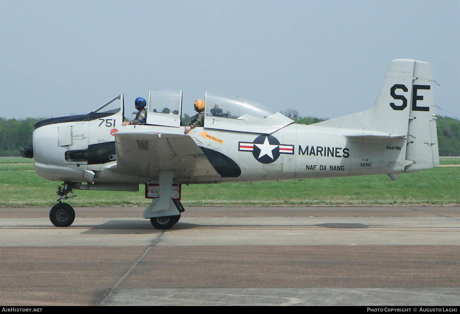 Aircraft Photo of N367NA / 50367 | North American T-28A Trojan | USA - Marines | AirHistory.net #797520