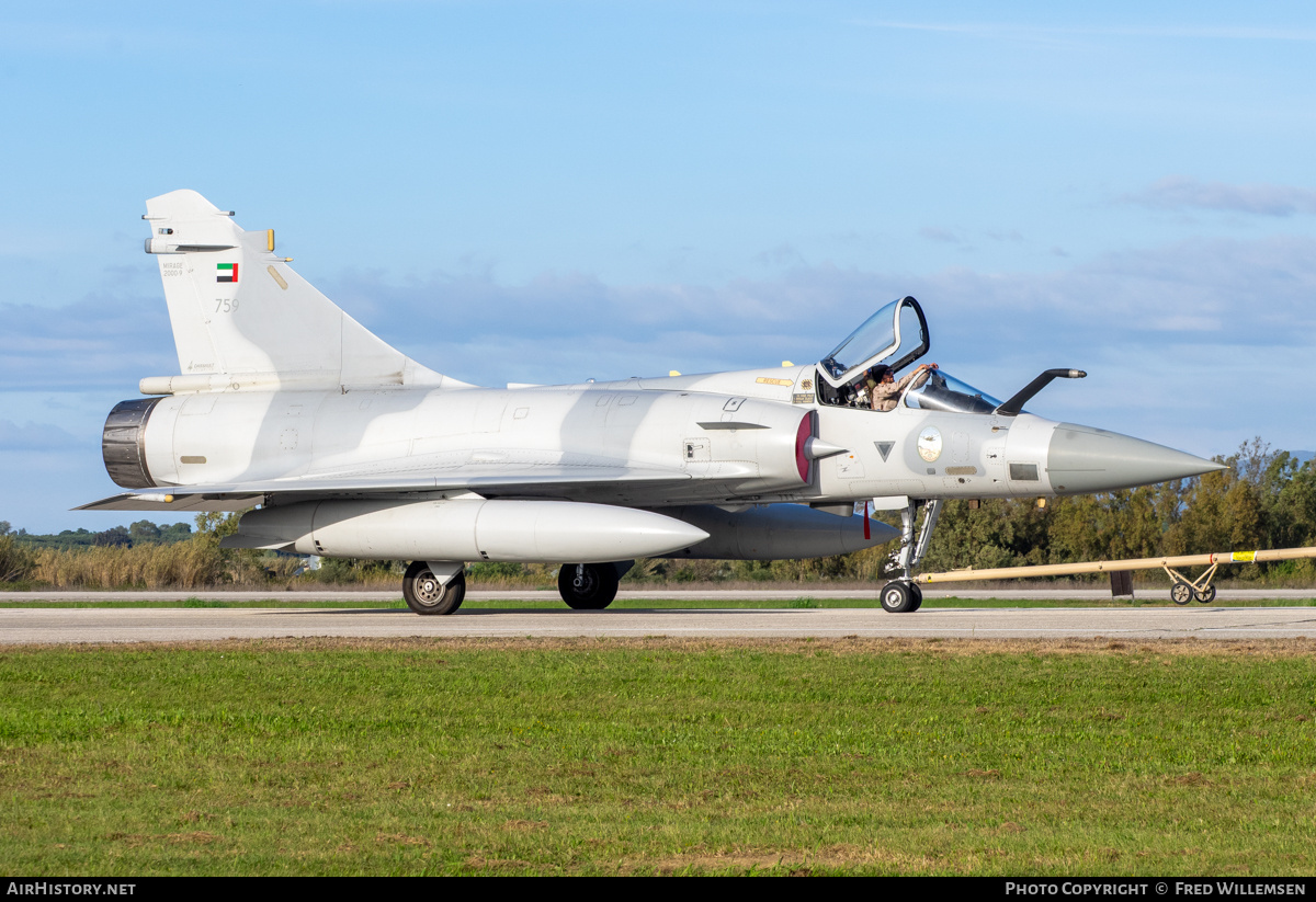 Aircraft Photo of 759 | Dassault Mirage 2000-9EAD | United Arab Emirates - Air Force | AirHistory.net #797533