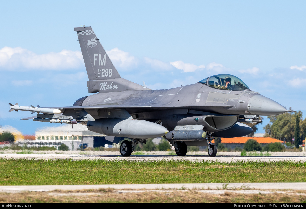 Aircraft Photo of 87-0288 / AF87-288 | General Dynamics F-16C Fighting Falcon | USA - Air Force | AirHistory.net #797553
