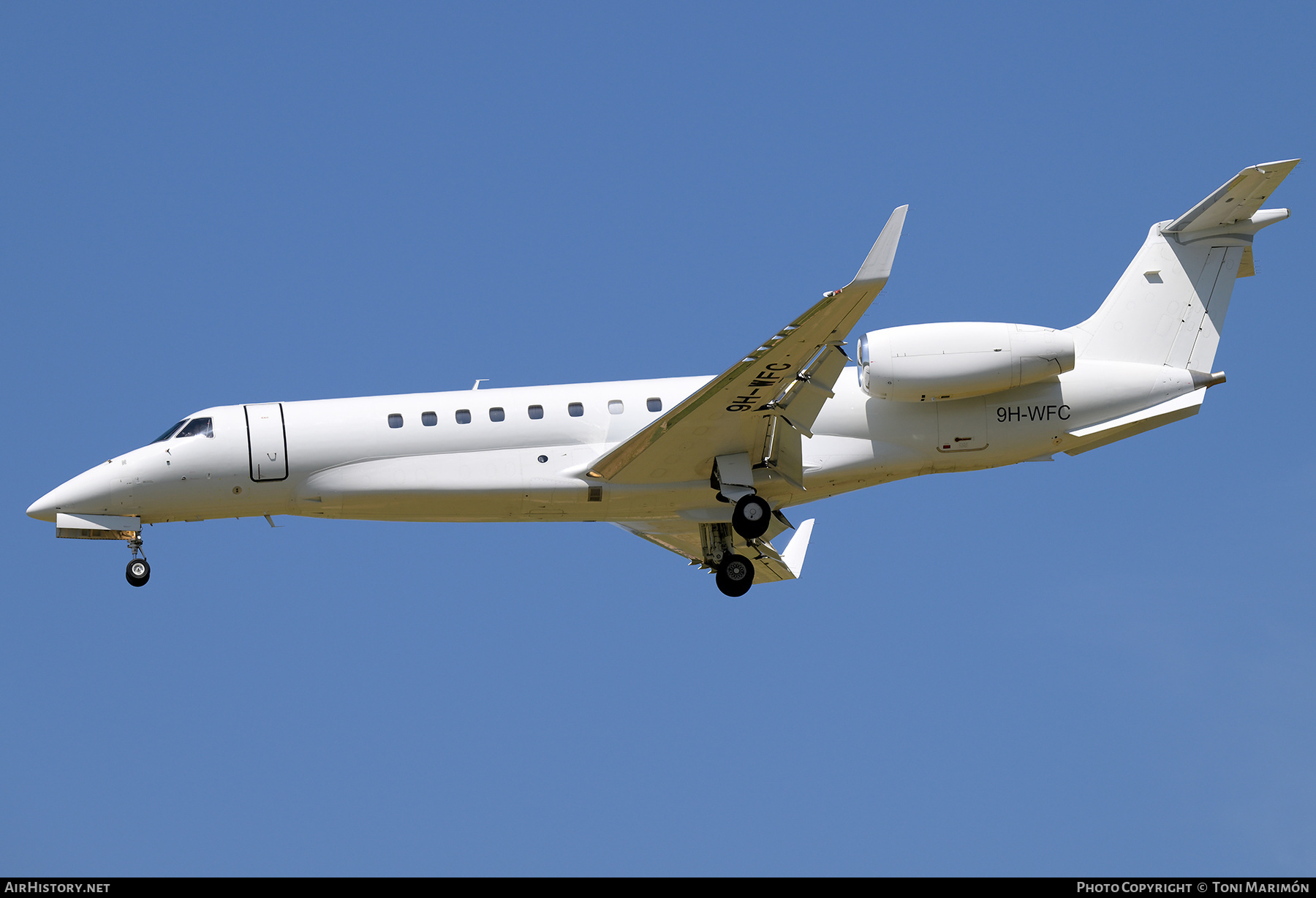 Aircraft Photo of 9H-WFC | Embraer Legacy 600 (EMB-135BJ) | AirHistory.net #797560