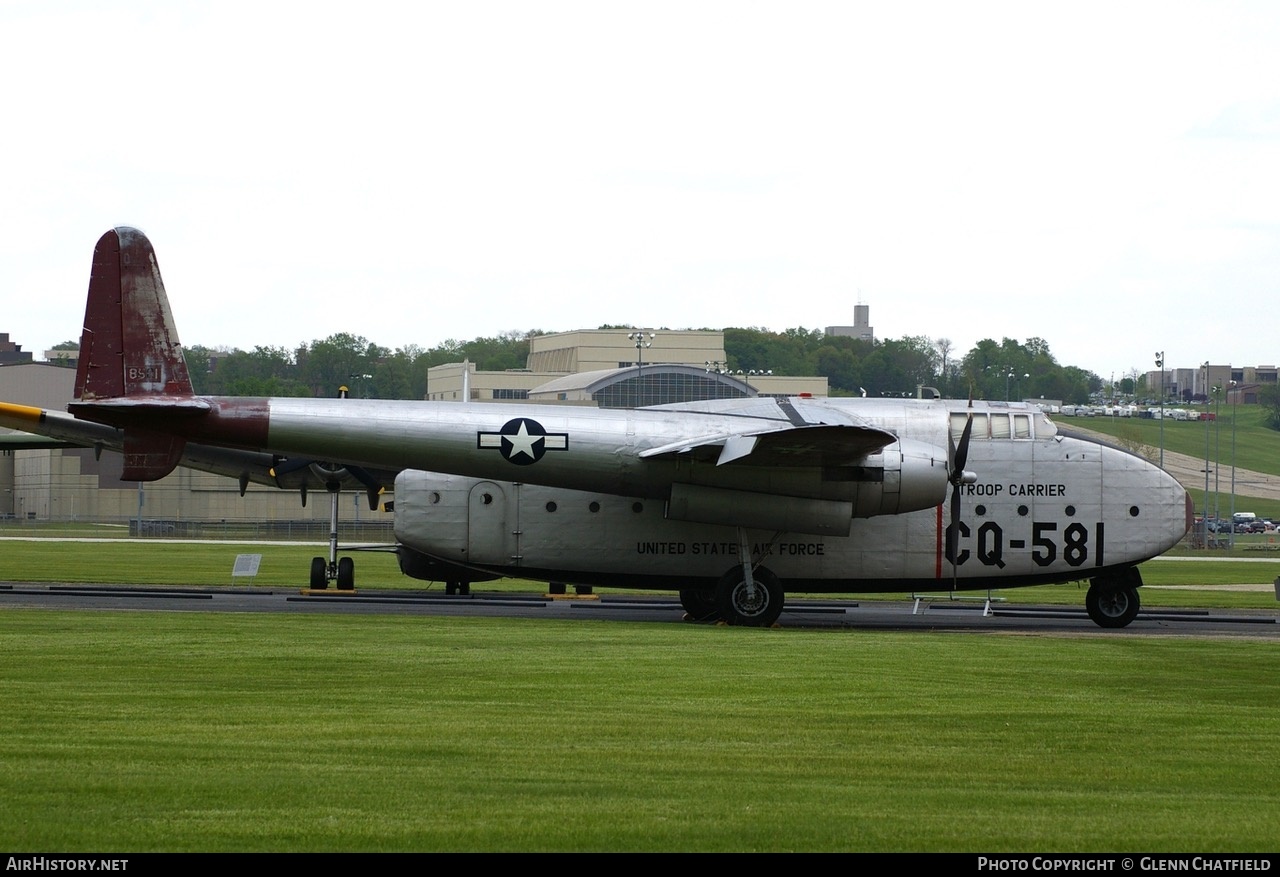 Aircraft Photo of 48-581 / 4851 | Fairchild C-82A Packet | USA - Air Force | AirHistory.net #797569
