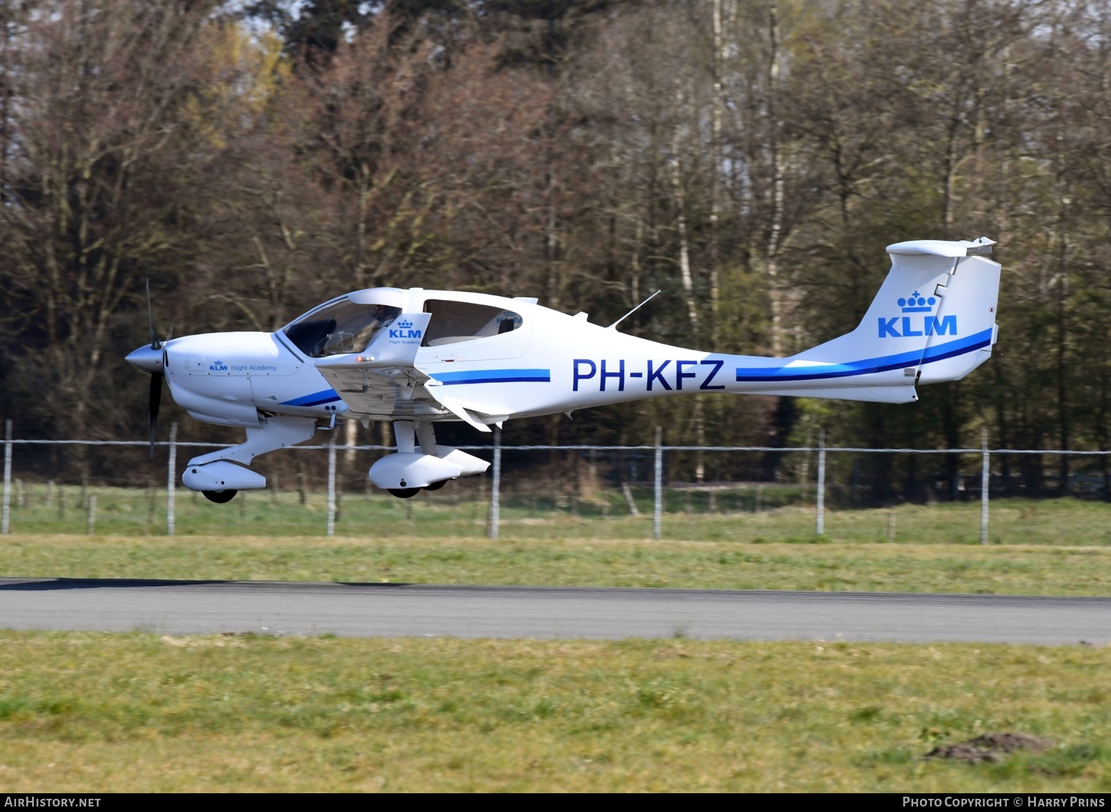 Aircraft Photo of PH-KFZ | Diamond DA40 NG Diamond Star | KLM Flight Academy | AirHistory.net #797591