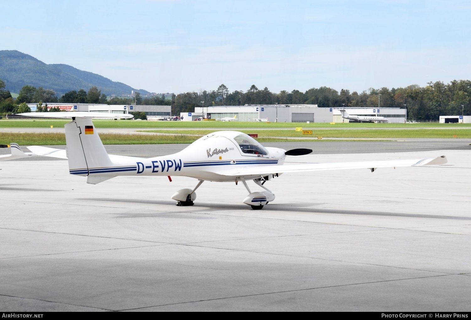 Aircraft Photo of D-EVPW | Diamond DA20A-1 Katana | AirHistory.net #797597