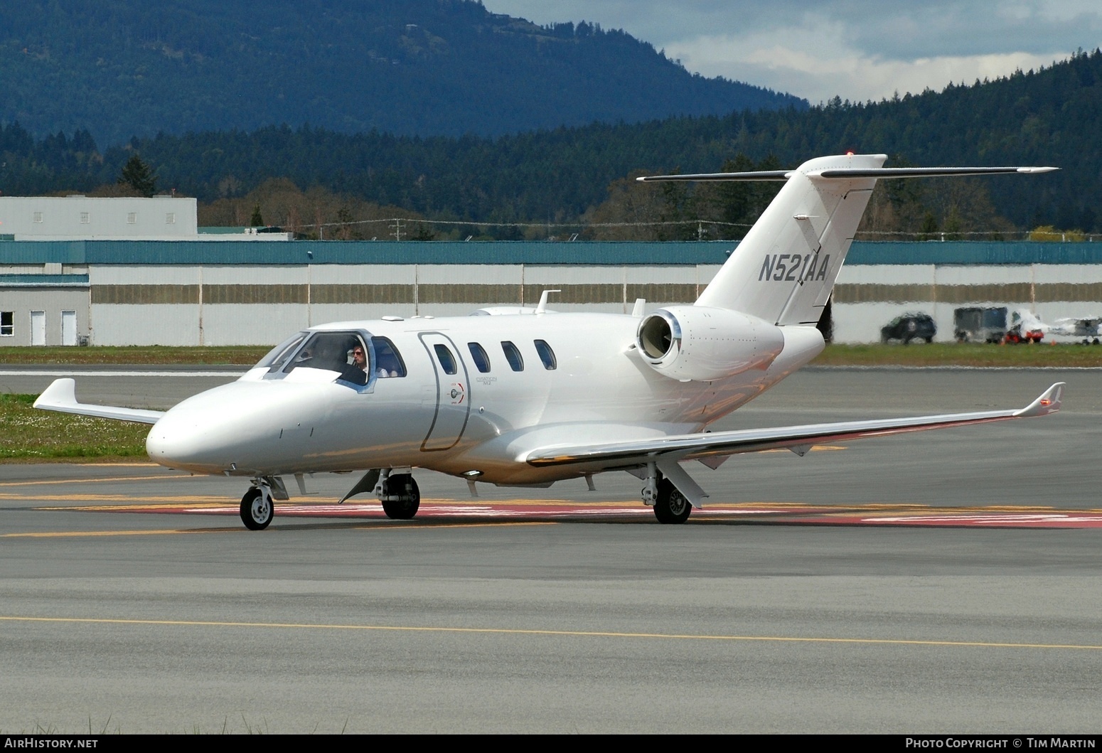 Aircraft Photo of N521AA | Cessna 525 CitationJet M2 | AirHistory.net #797617
