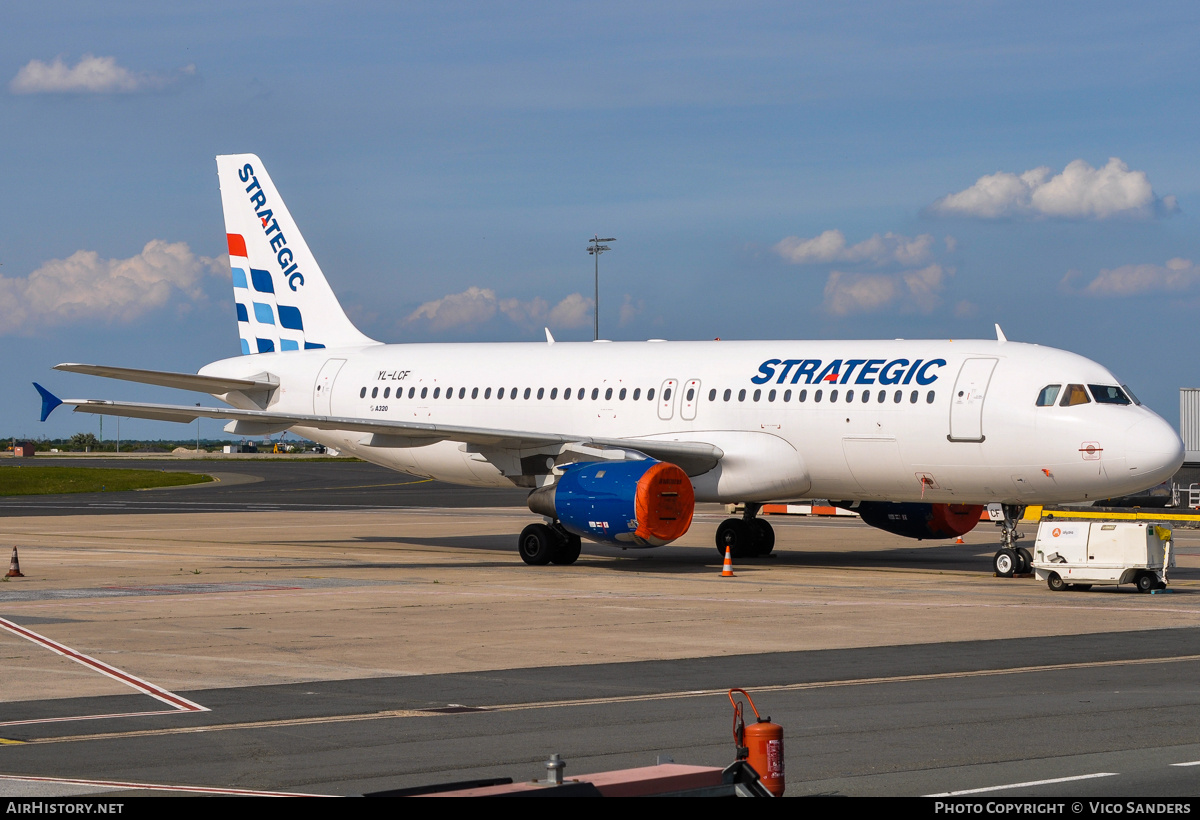 Aircraft Photo of YL-LCF | Airbus A320-214 | Strategic Airlines | AirHistory.net #797634