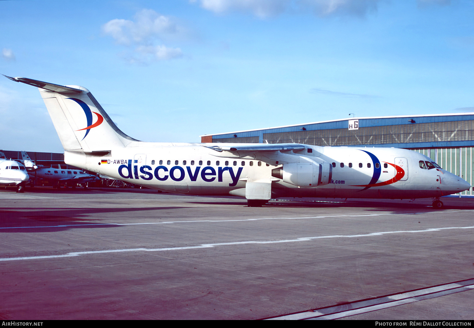 Aircraft Photo of D-AWBA | British Aerospace BAe-146-300 | Discovery Aviation | AirHistory.net #797656