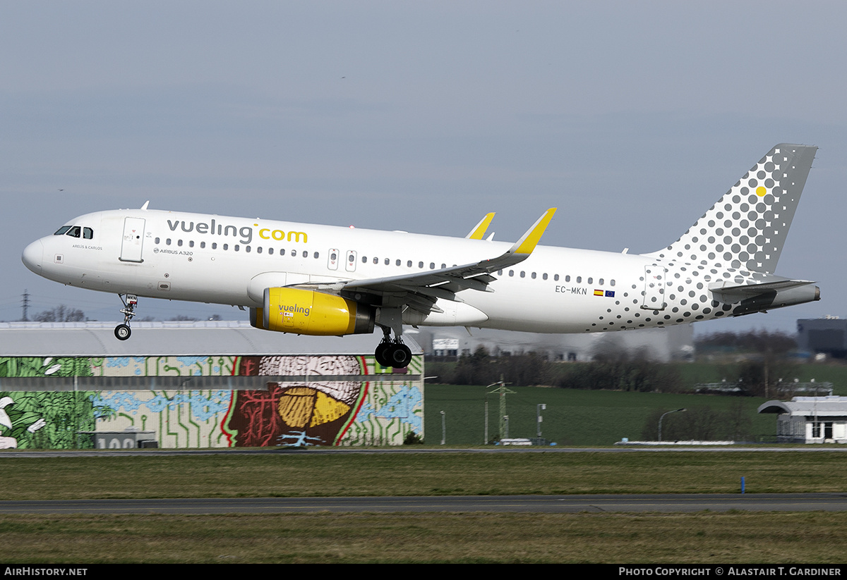 Aircraft Photo of EC-MKN | Airbus A320-232 | Vueling Airlines | AirHistory.net #797658