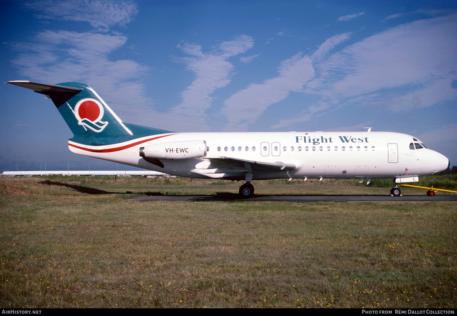Aircraft Photo of VH-EWC | Fokker F28-4000 Fellowship | Flight West Airlines | AirHistory.net #797663