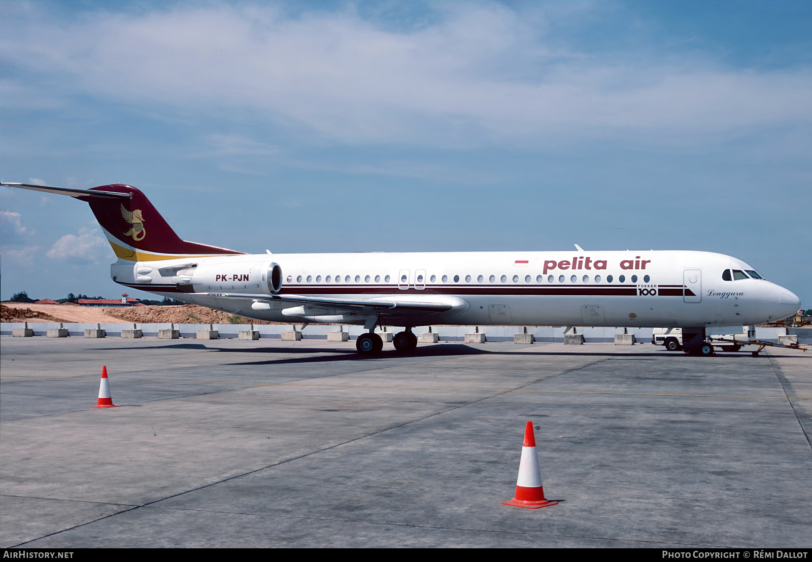 Aircraft Photo of PK-PJN | Fokker 100 (F28-0100) | Pelita Air Service | AirHistory.net #797664
