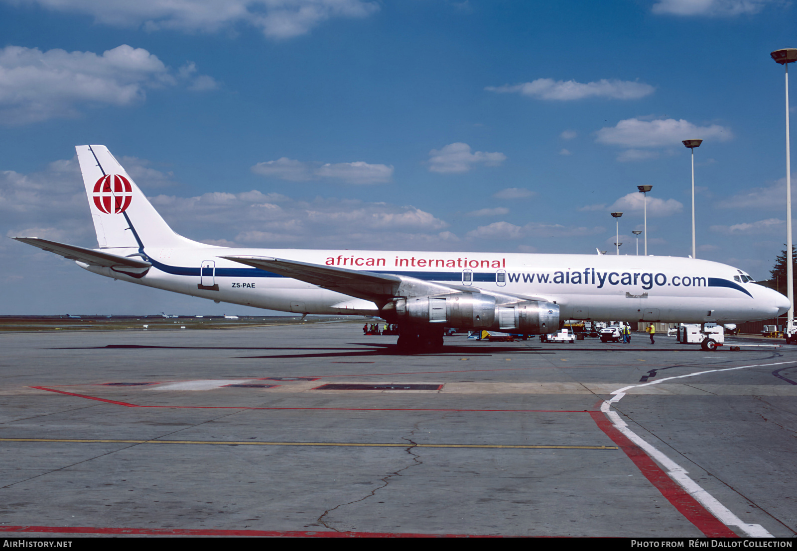 Aircraft Photo of ZS-PAE | McDonnell Douglas DC-8-54AF Jet Trader | African International Airways | AirHistory.net #797670