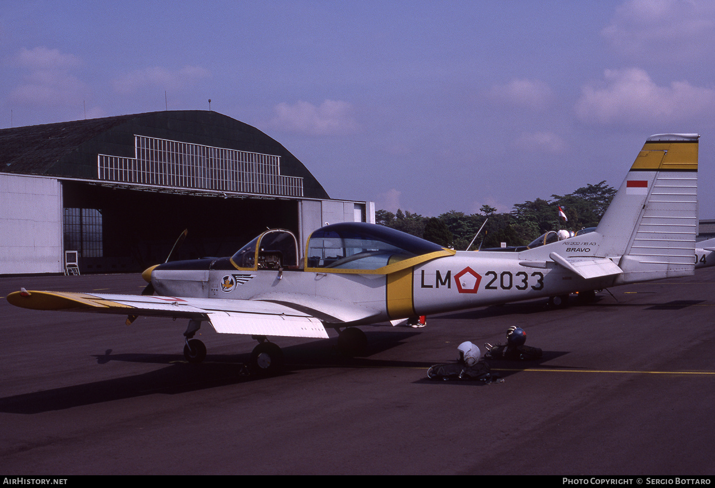 Aircraft Photo of LM-2033 | FFA AS-202/18A-3 Bravo | Indonesia - Air Force | AirHistory.net #797673