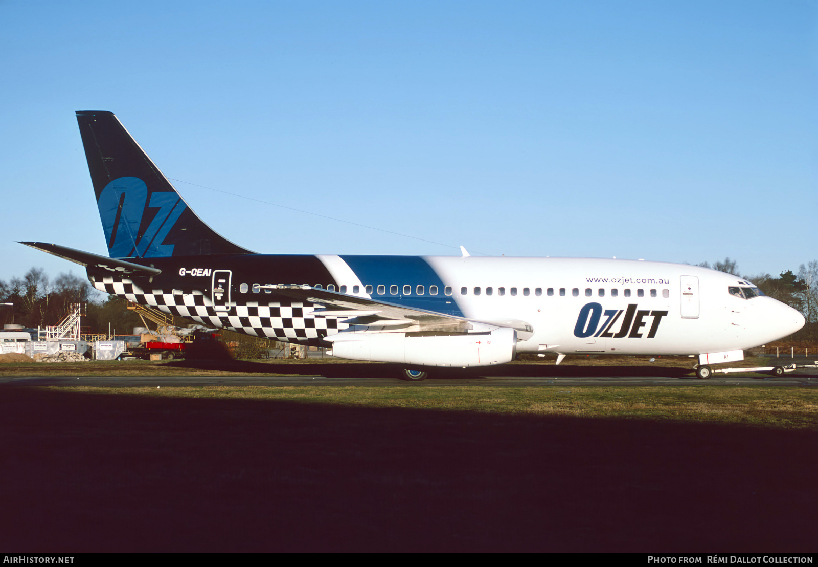Aircraft Photo of G-CEAI | Boeing 737-229/Adv | OzJet Airlines | AirHistory.net #797675