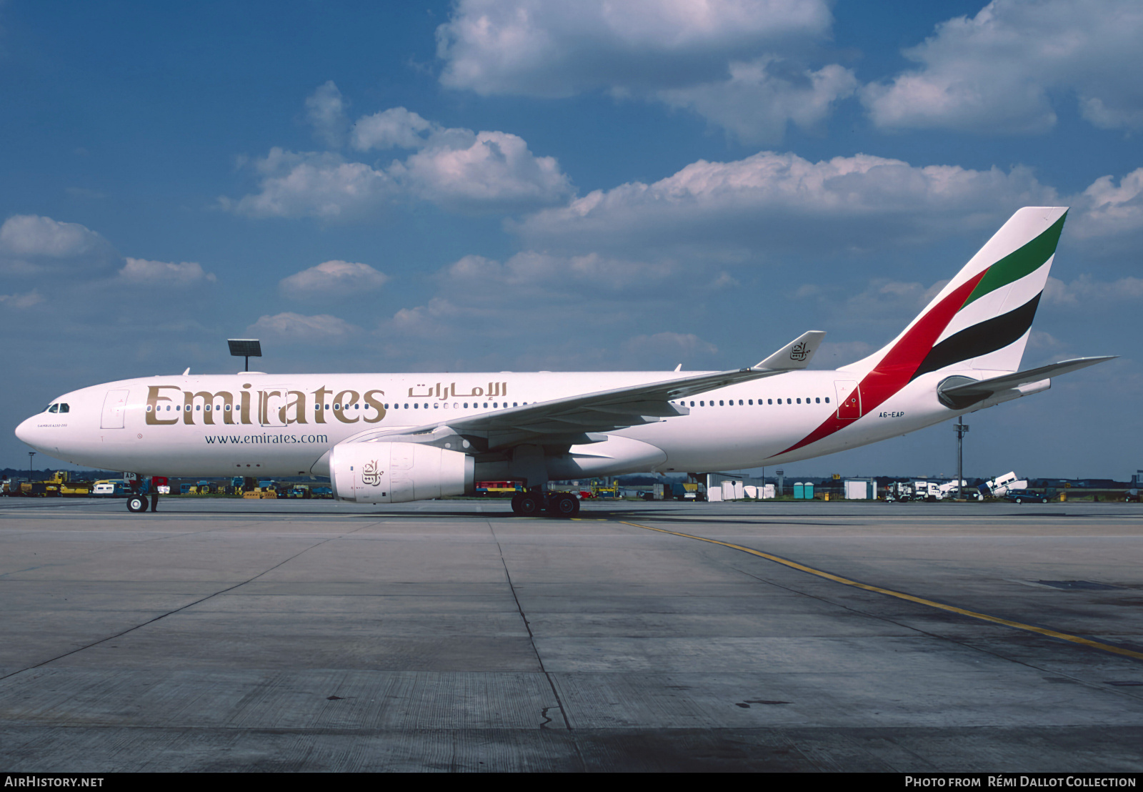 Aircraft Photo of A6-EAP | Airbus A330-243 | Emirates | AirHistory.net #797676